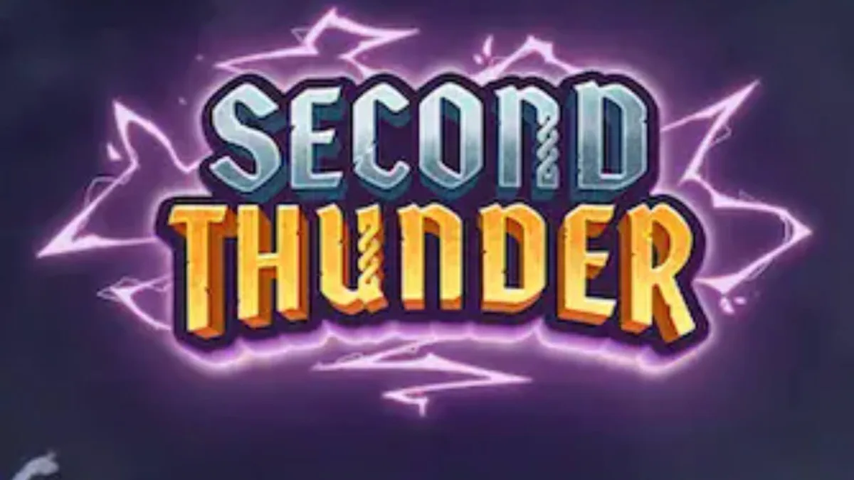 Pemandangan medan perang distopia yang dingin dalam slot Second Thunder